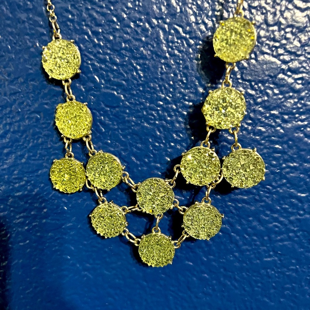Light green necklace